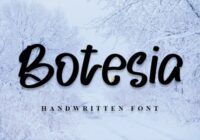 Botesia Font - Featured Image