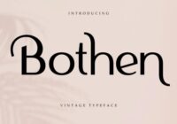 Bothen Font - Featured Image