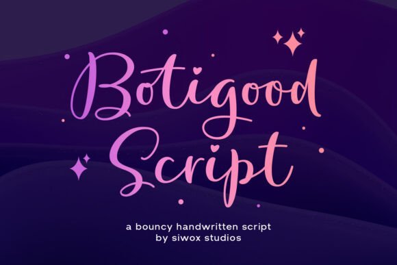 Botigood Script Font - Featured Image