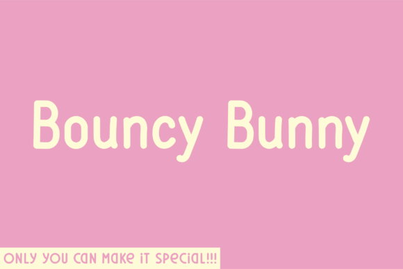 Bouncy Bunny Font - Featured Image