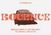 Bournue Font - Featured Image