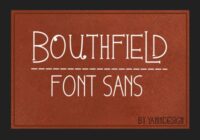 Bouthfield Font - Featured Image