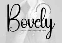 Bovely Font - Featured Image