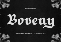 Boveny Font - Featured Image