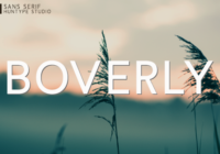 Boverly Font - Featured Image