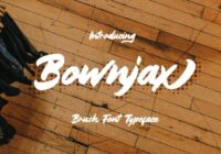 Bownjax Font - Featured Image