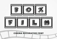 Box Film Font - Featured Image