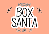 Box Santa Font - Featured Image