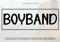 Boyband Font - Featured Image