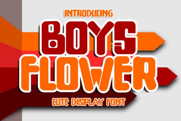 Boys Flower Font - Featured Image