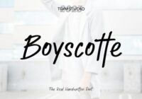 Boyscotte Font - Featured Image