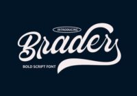 Brader Font - Featured Image