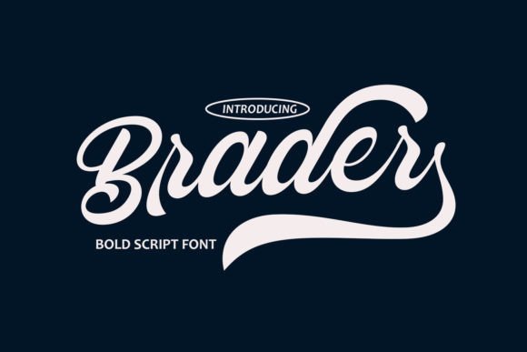 Brader Font - Featured Image