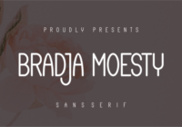Bradja Moesty Font - Featured Image