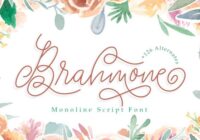 Brahmone Font - Featured Image