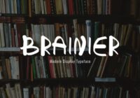 Brainier Font - Featured Image