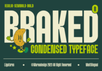 Braked Font - Featured Image