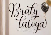 Braly Latoya Font - Featured Image