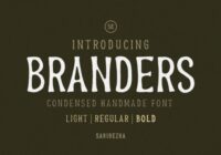 Branders Font - Featured Image