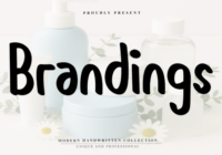 Brandings Font - Featured Image