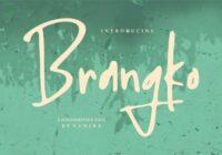 Brangko Font - Featured Image