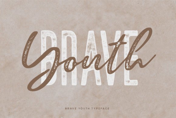 Brave Youth Font - Featured Image