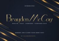 Brayden Mccoy Font - Featured Image