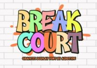 Break Court Font - Featured Image