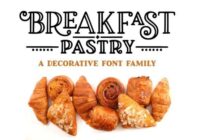 Breakfast Pastry Font - Featured Image