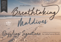 Breathtaking Maldives Font - Featured Image