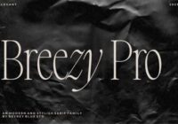 Breezy Pro Font - Featured Image