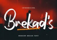 Brekad's Font - Featured Image
