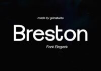 Breston Font - Featured Image