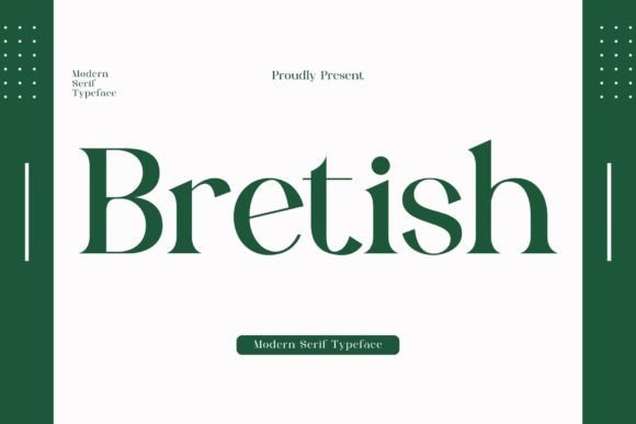 Bretish Font - Featured Image