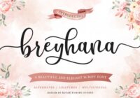 Breyhana Font - Featured Image