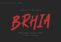 Brhia Font - Featured Image