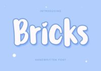 Bricks Font - Featured Image