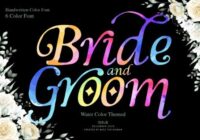 Bride and Groom Font - Featured Image