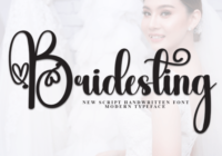 Bridesting Font - Featured Image