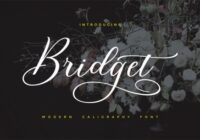 Bridget Script Font - Featured Image