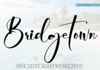 Bridgetown Font - Featured Image