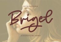 Brigel Font - Featured Image