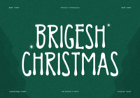 Brigesh Christmas Font - Featured Image