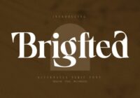 Brigfted Font - Featured Image