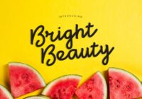 Bright Beauty Font - Featured Image