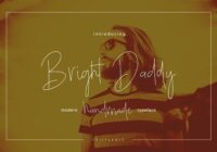 Bright Daddy Font - Featured Image