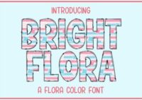 Bright Flora Font - Featured Image