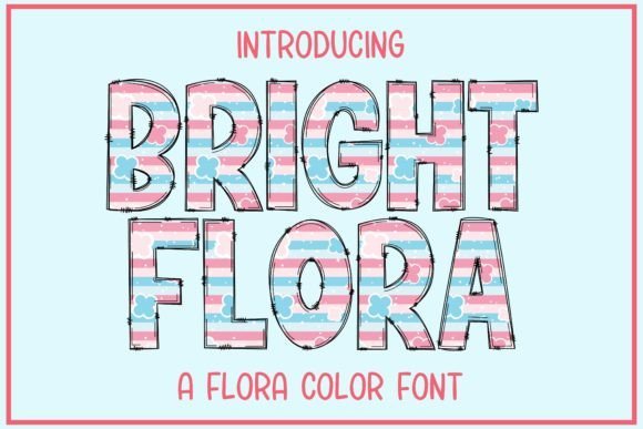 Bright Flora Font - Featured Image