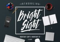 Bright Sight  Font - Featured Image