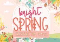 Bright Spring Font - Featured Image